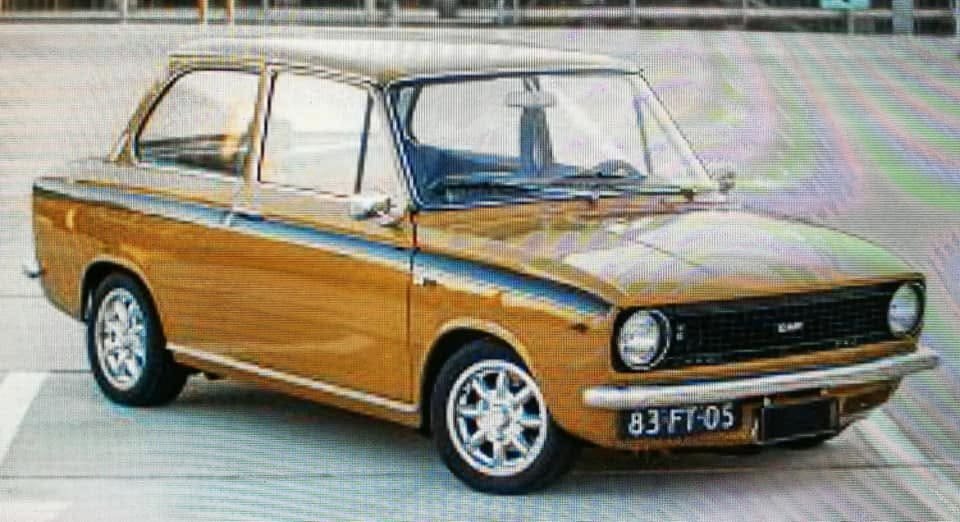 Voiture ancienne du stock